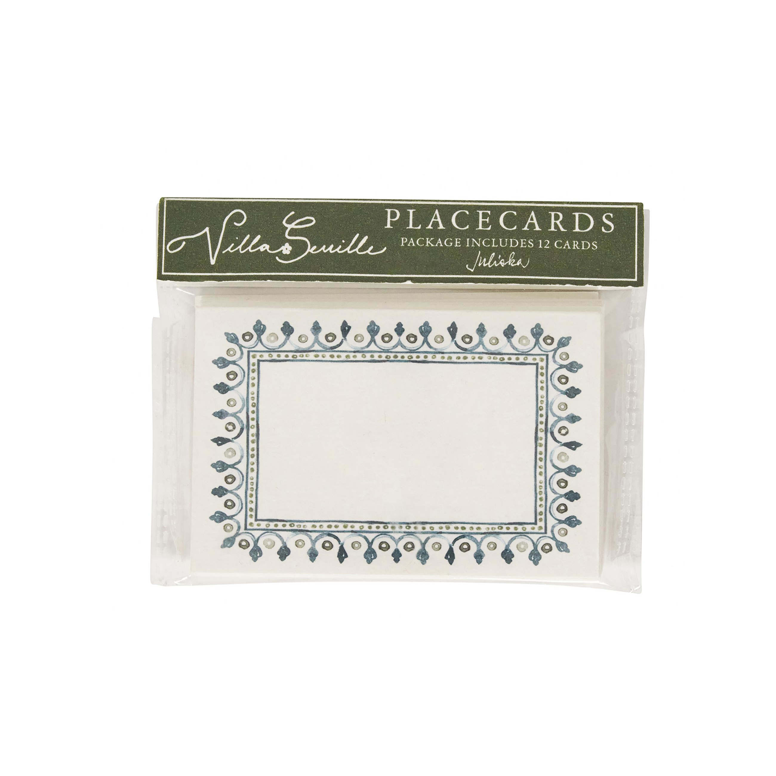Villa Seville Place Card Set of 12