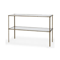 Pagoda Console Table - Bronze Rust - Ready to Ship