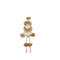 Papa Noel Gold and Blush Ornament 16"