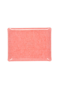 Fabric Tray Medium Coral