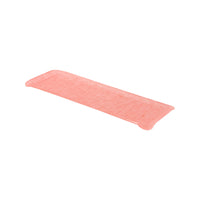 Nina Campbell Coral Fabric Tray Oblong against a white background