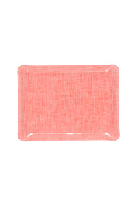 Fabric Tray Small Coral