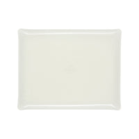 Nina Campbell White Fabric Tray Large against a white background