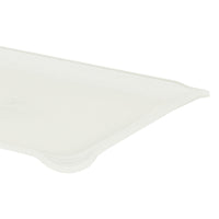 Nina Campbell White Fabric Tray Small corner shot against a white background