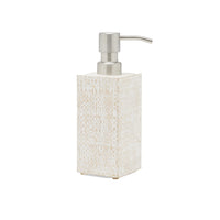 Ghent Whitewashed Woven Soap Pump