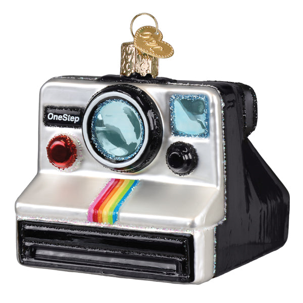 Polaroid Camera Ornament