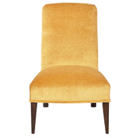 Nina Campbell Rita Slipper Chair in Béjart Gold