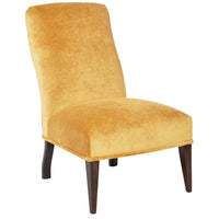 Nina Campbell Rita Slipper Chair in Béjart Gold