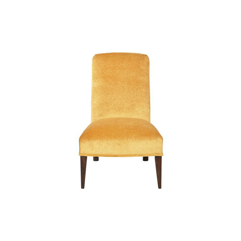 Nina Campbell Rita Slipper Chair in Béjart Gold