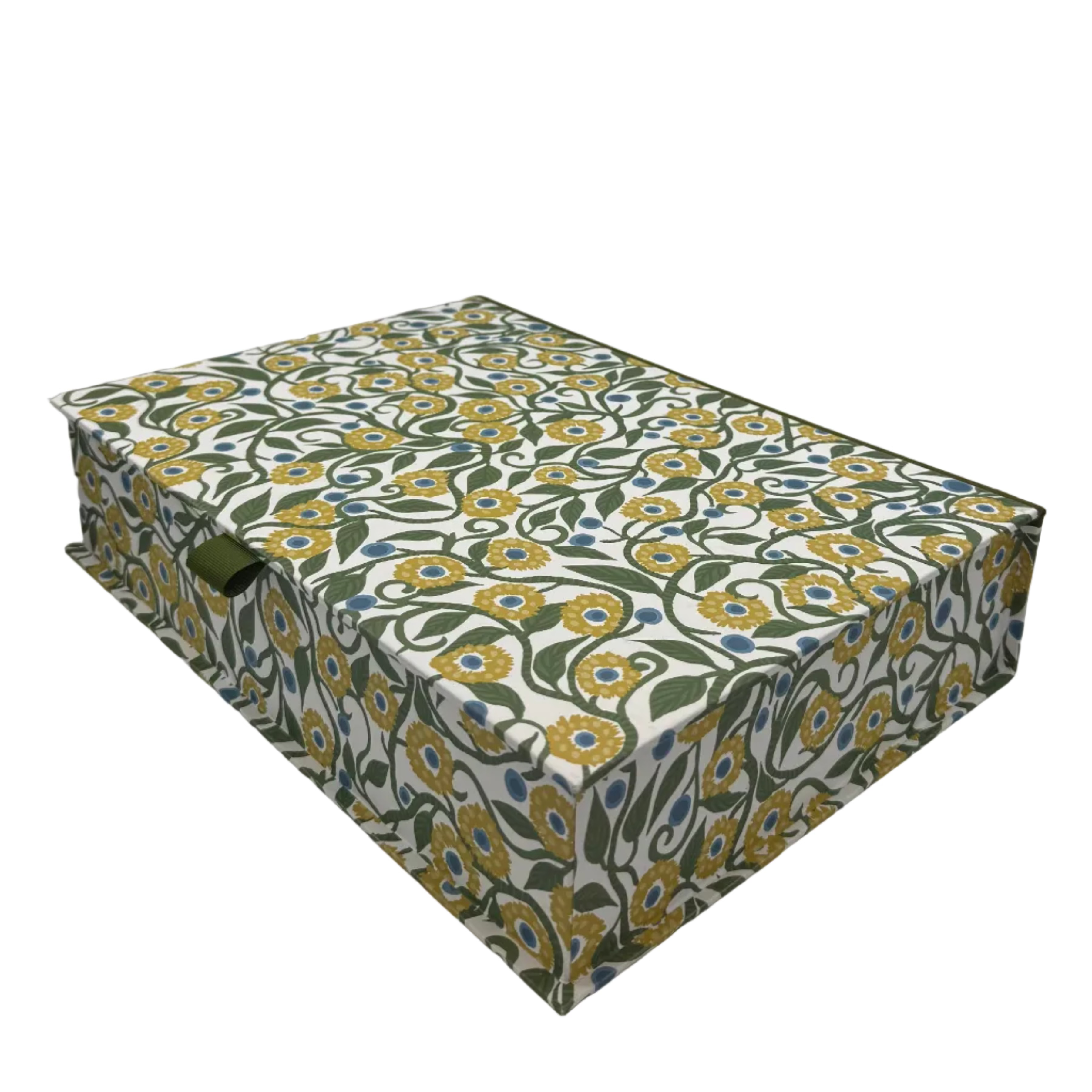 Secret Garden A4 Box File Yellow