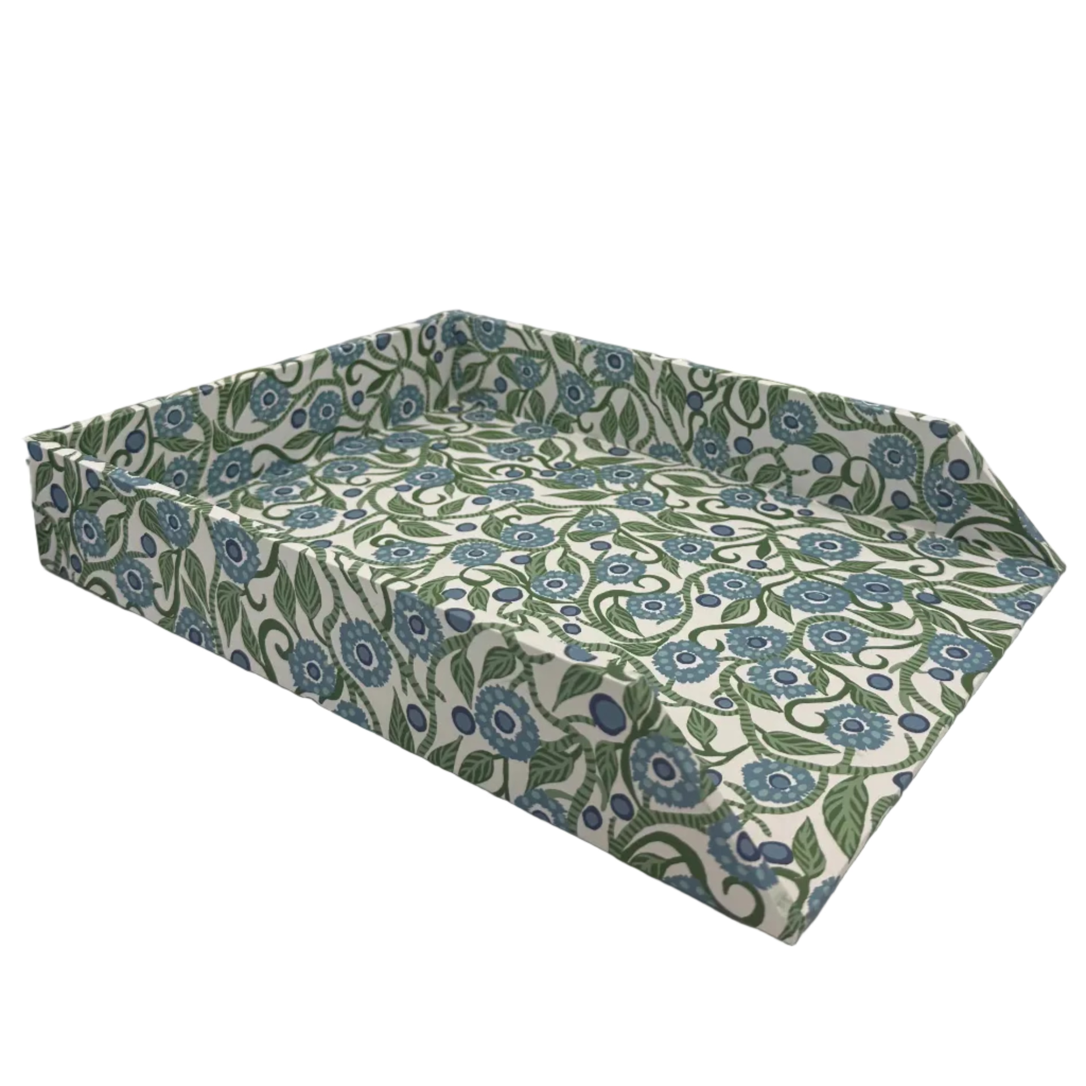 Secret Garden Letter Tray Blue