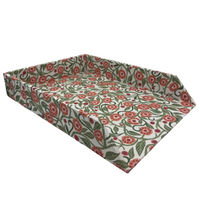 Secret Garden Letter Tray Coral
