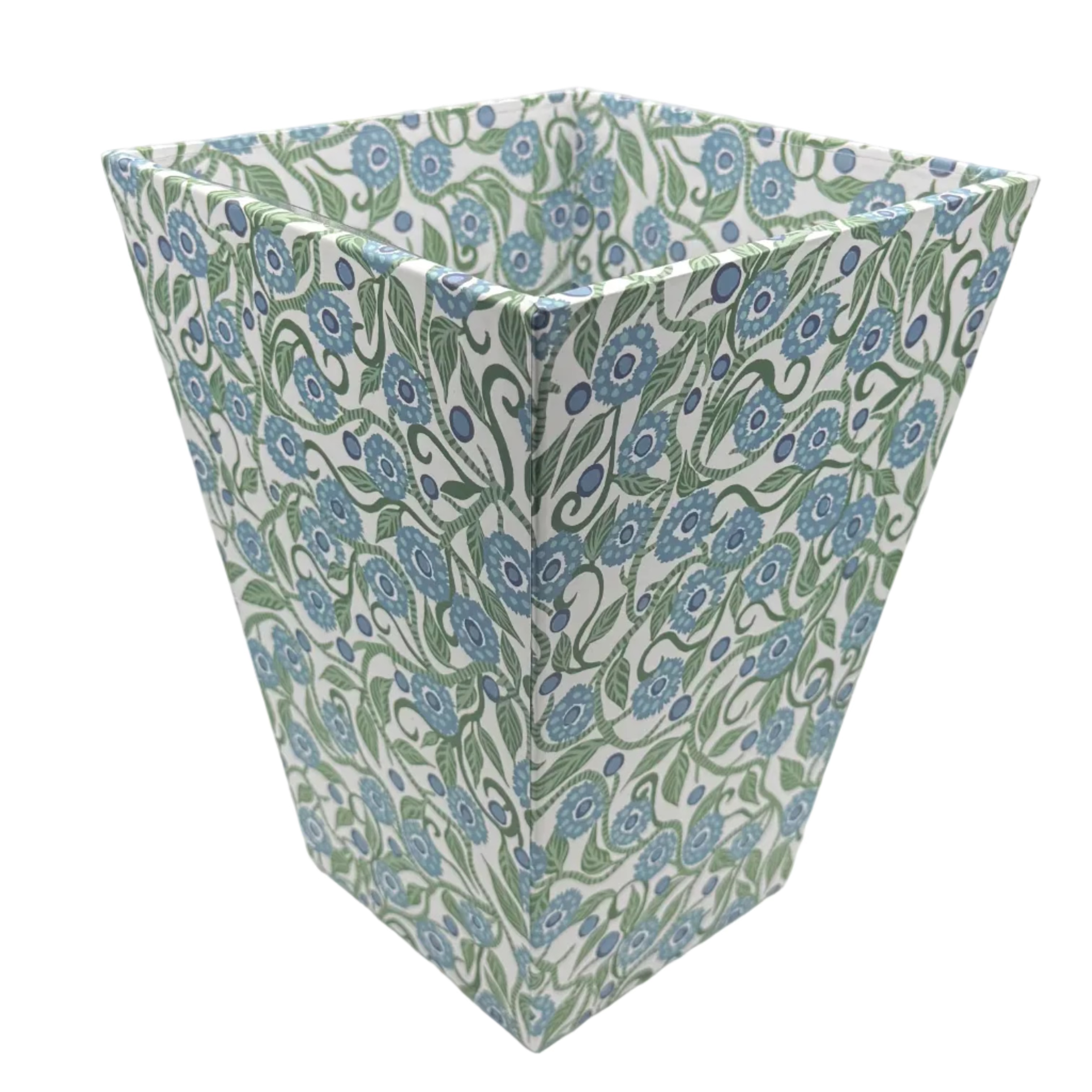 Secret Garden Waste Bin Blue