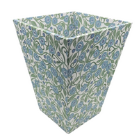 Secret Garden Waste Bin Blue