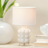 Seltzer Table Lamp White