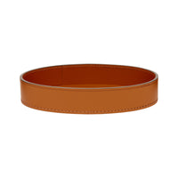 Omega Valet Tray Oval Small Cognac