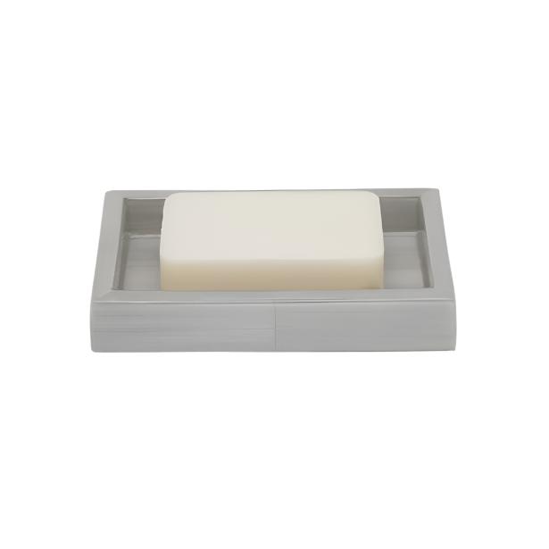 Arles Faux Horn Grey Soap Dish