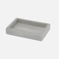 Arles Faux Horn Grey Soap Dish