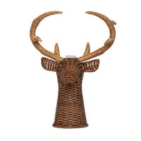 Devon Willow Wicker Stag Vase Small