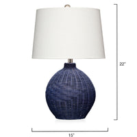 Cape Table Lamp Indigo