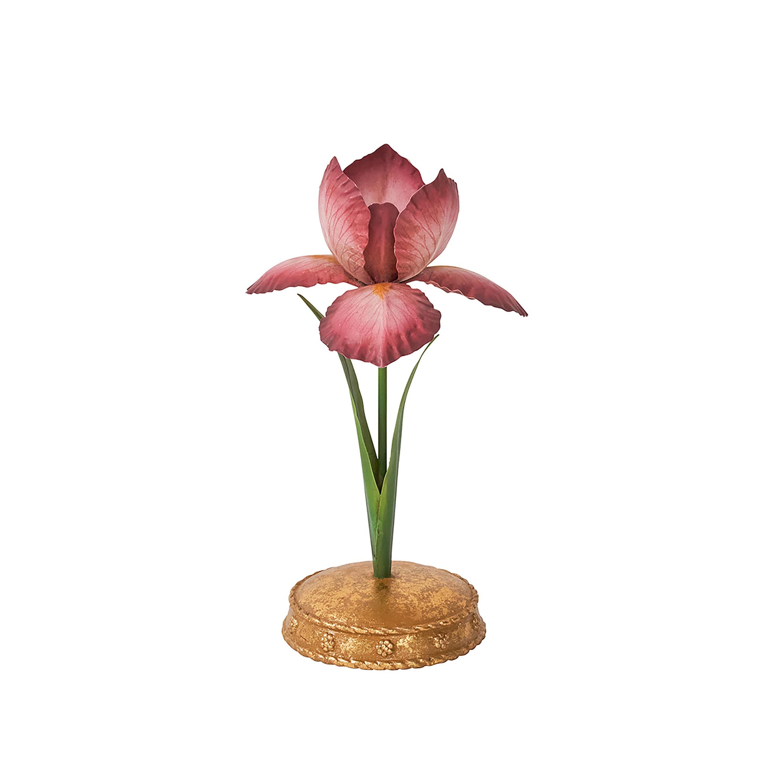 Meadow Walk Iris 9" Candlestick