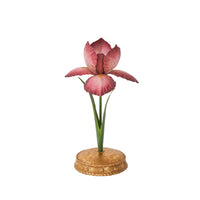Meadow Walk Iris 9" Candlestick