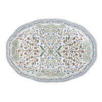 Villa Seville 17" Platter Chambray