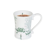 Country Estate Winter Frolic Mug Evergreen