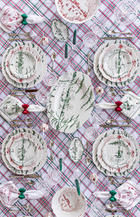 Country Estate Winter Frolic Platter Evergreen