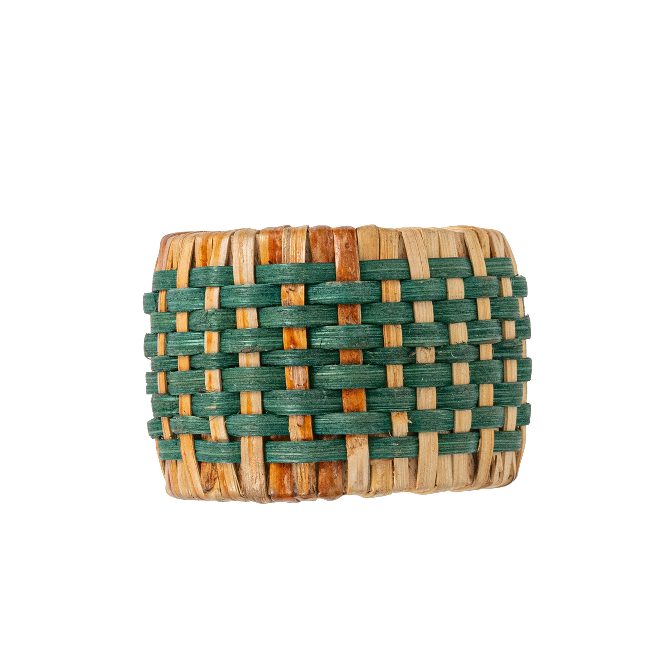 Woven Green Napkin Ring