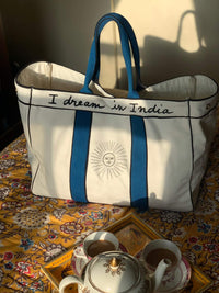 Tote Bag - Blue Jodhpur