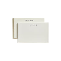 Letter Press Card GET IT DONE