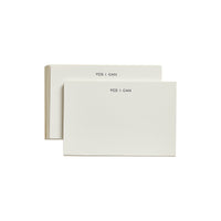Letter Press Card YES I CAN