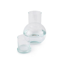 Lausanne Round Carafe Clear Handblown Glass