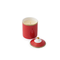 Antler Trellis Lidded Candle Red Cinnamon