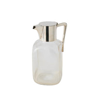Antique Silver-Plated and Glass Claret Jug c.1890