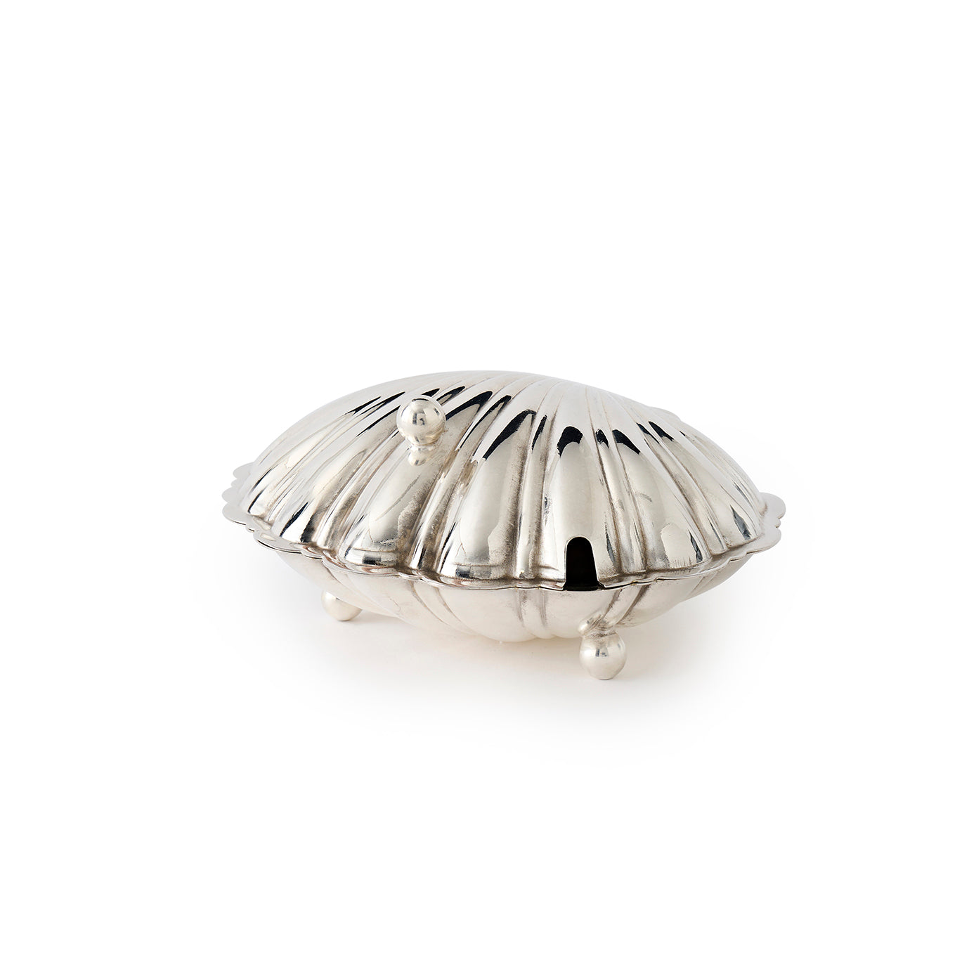 An Art Deco Silver Plated Butter Dish C1935
