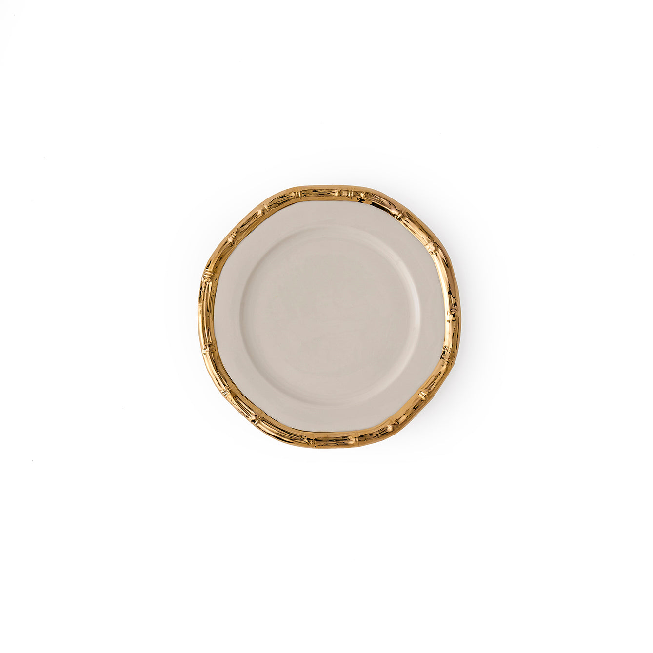 Bamboo Side Plate Gold