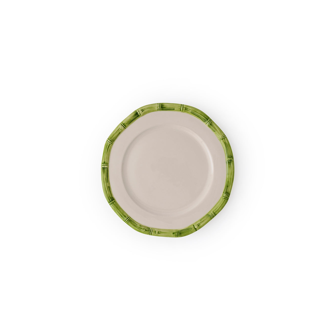 Bamboo Side Plate Green