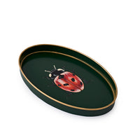 Iron Tray Oval Ladybird