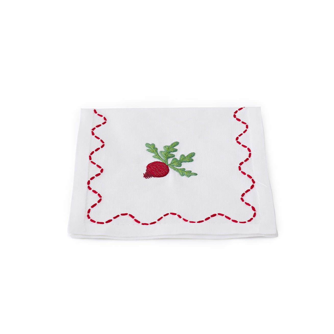 Fruit and Veg Cocktail Napkin Radish