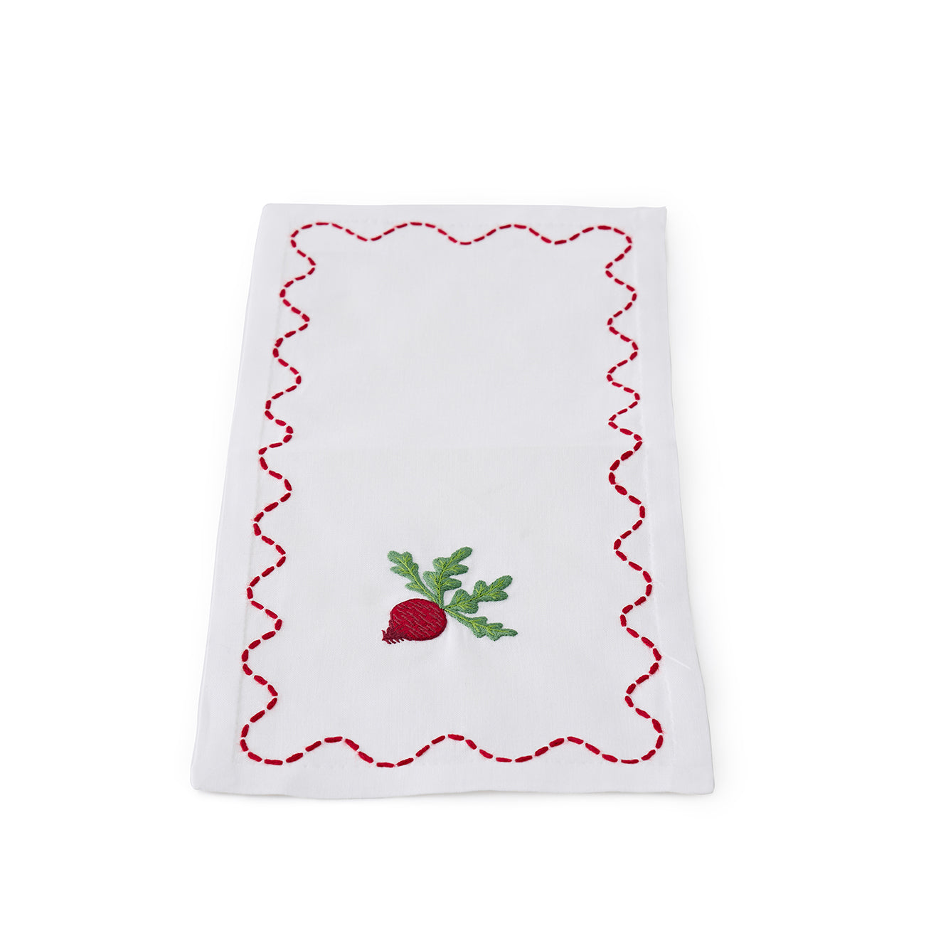 Fruit and Veg Cocktail Napkin Radish