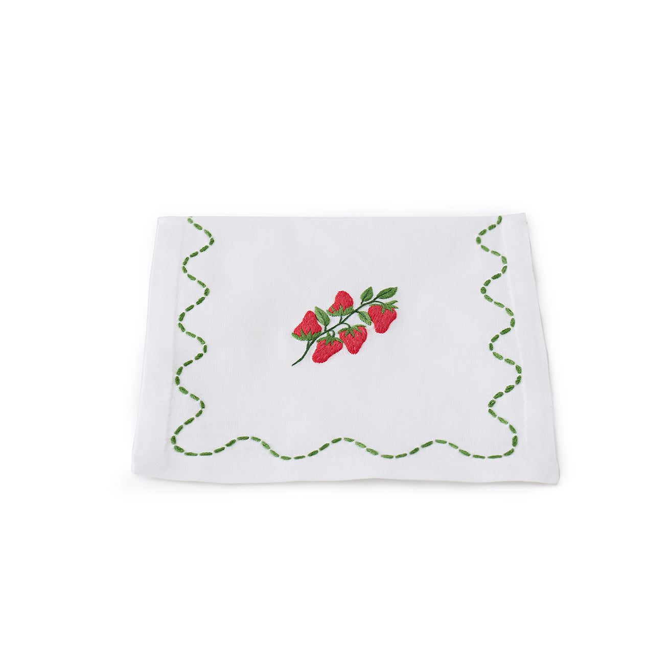 Fruit and Veg Cocktail Napkin Strawberry