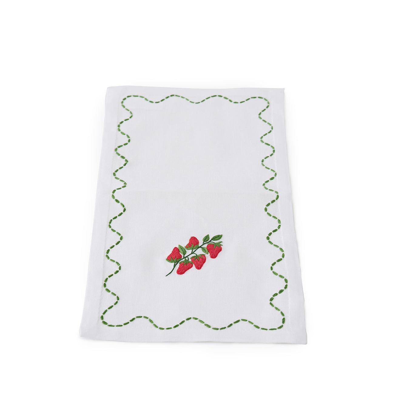 Fruit and Veg Cocktail Napkin Strawberry