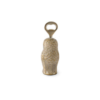Marvin Tarnished Silver Owl Bottle Opener