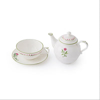 Marguerite Tea Set for One Pink