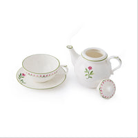 Marguerite Tea Set for One Pink