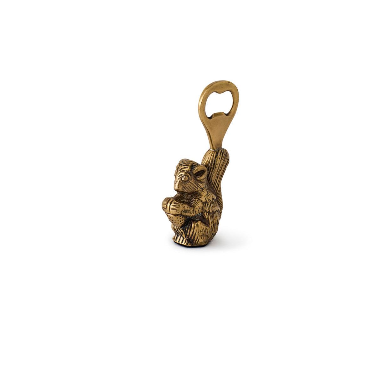 Dora Brass Squirrel Bottle Opener