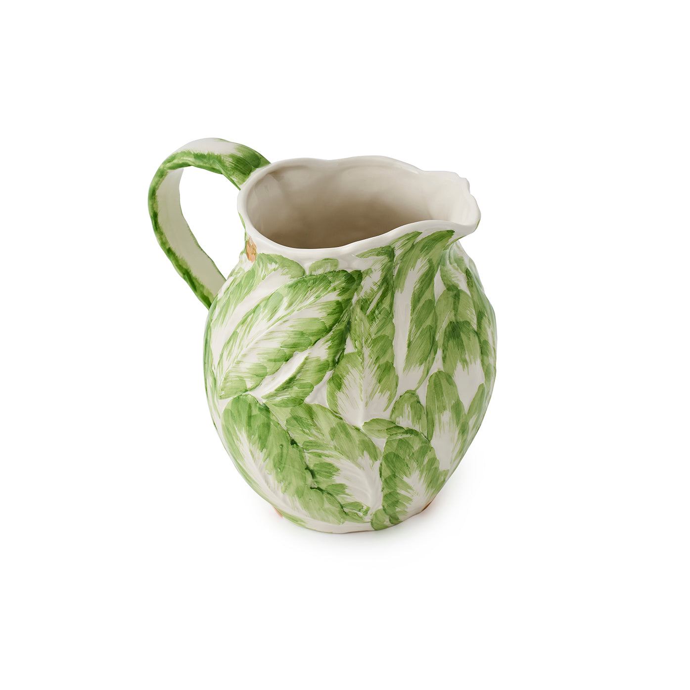 Green & White Compagnia Pitcher