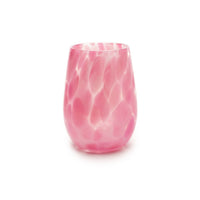 Stemless Wine Glass Fritsy Raspberry